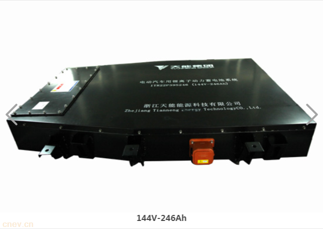 天能电动汽车用锂电池144V-246Ah