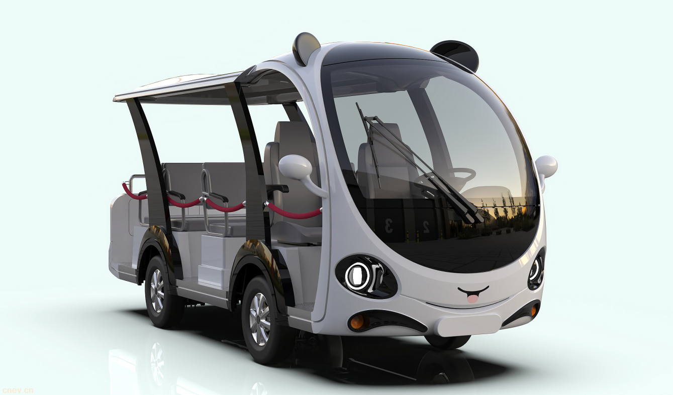 小熊猫电动观光车 造型电动车 动物园观光车